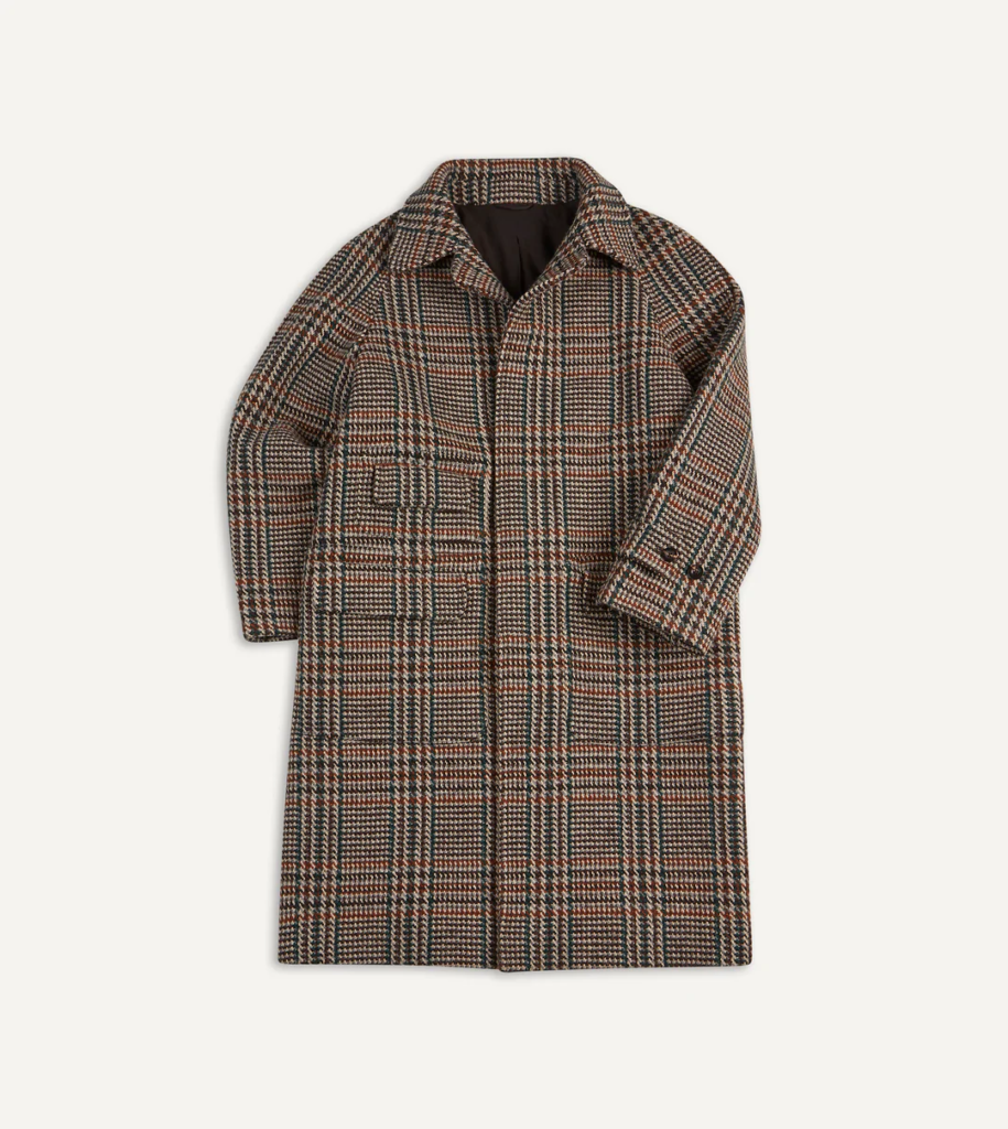 Drakes raglan coat on sale